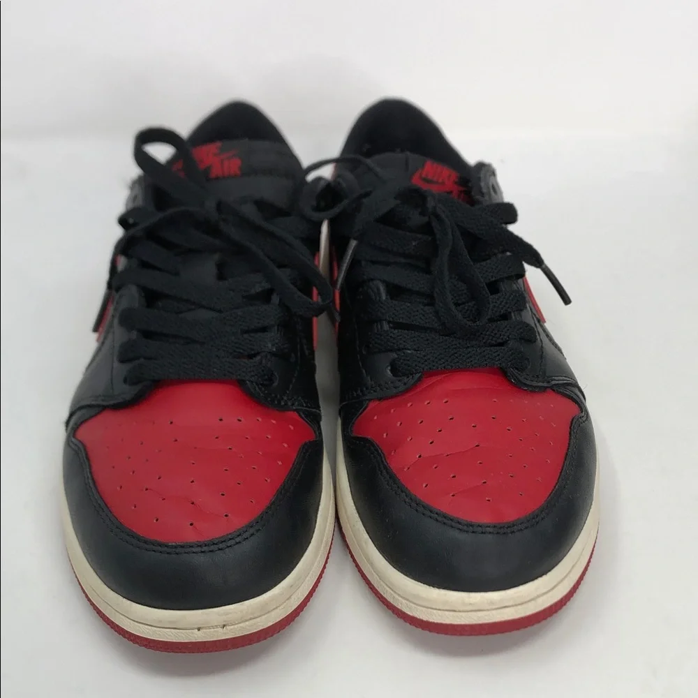 Air Jordan 1 Retro OG Low 2015 Bred 705329-001 Men’s Sneakers - Size 8.5